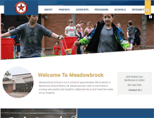 Tablet Screenshot of meadowbrook28.net